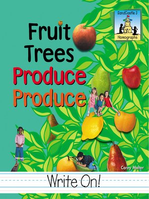 cover image of Fruit Trees Produce Produce
